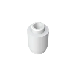 Gobricks GDS-605 RUNDER STEIN 1X1 kompatibel mit Lego 3062 30068 35390 pädagogischen Bausteinen, technisch