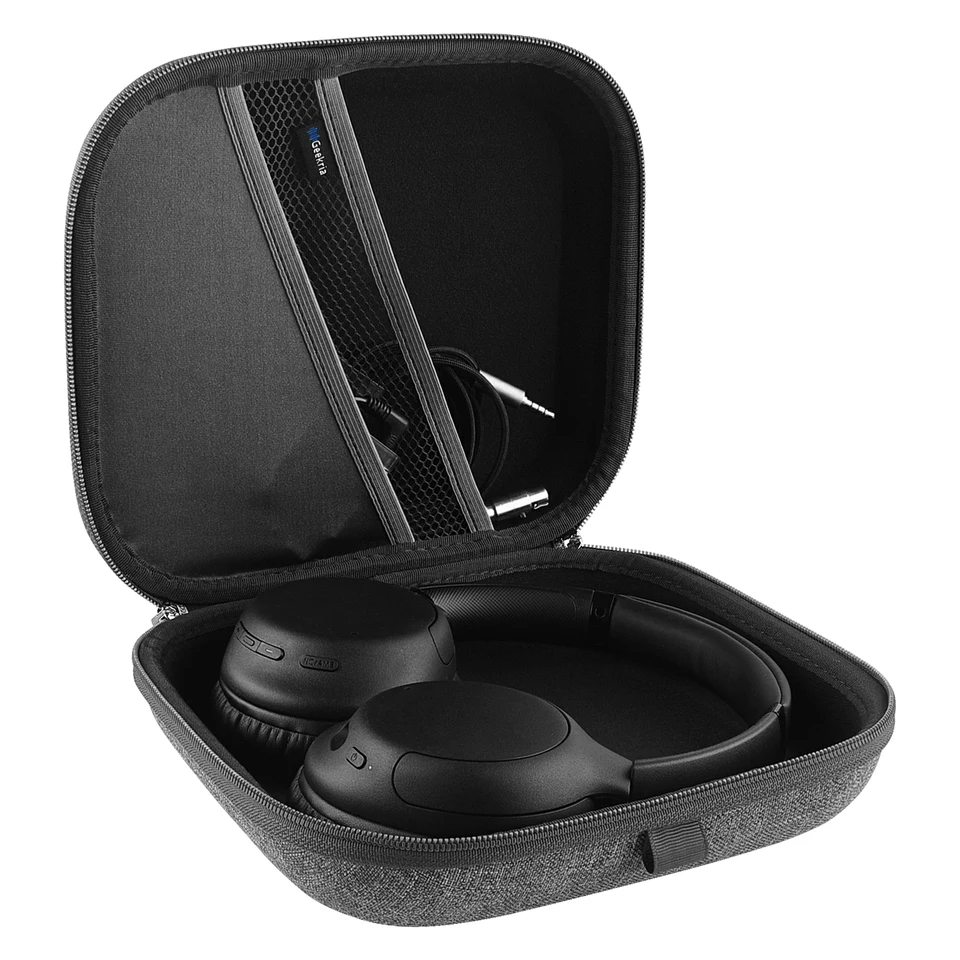 Geekria ヘッドフォンケース WH-CH720N/CH710N 対応 硬質携帯ケース グレー