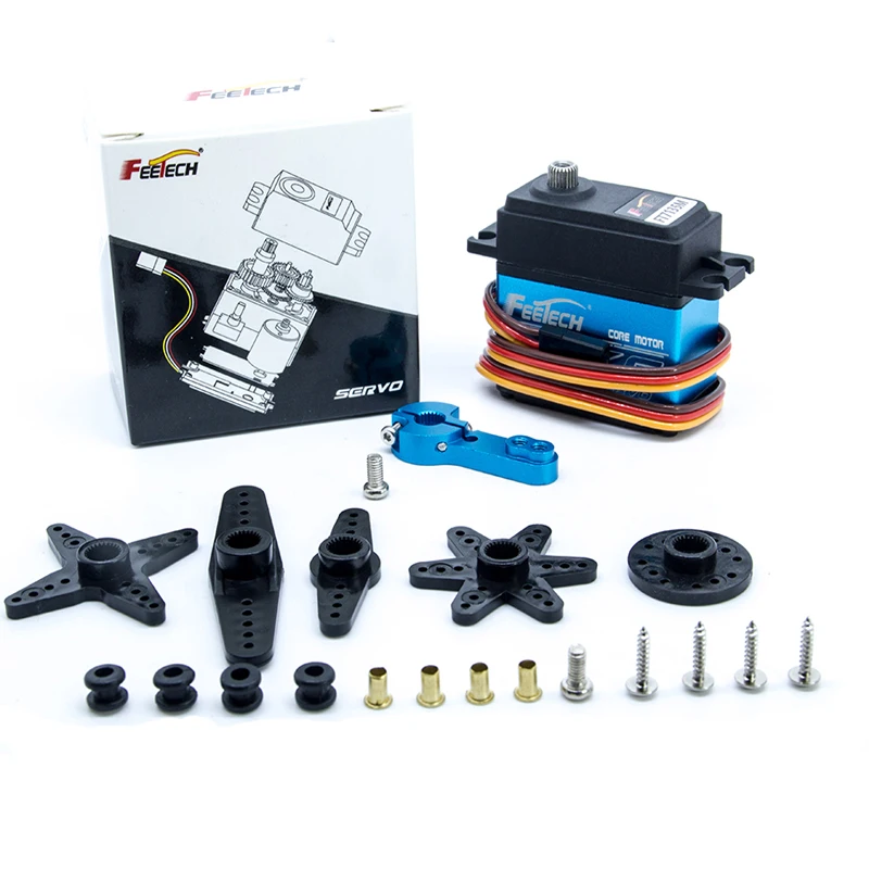 Feetech Waterproof  Super Torque 35Kg Core Motor Digital Servo for Electric Toys Stem Robot Rc Parts