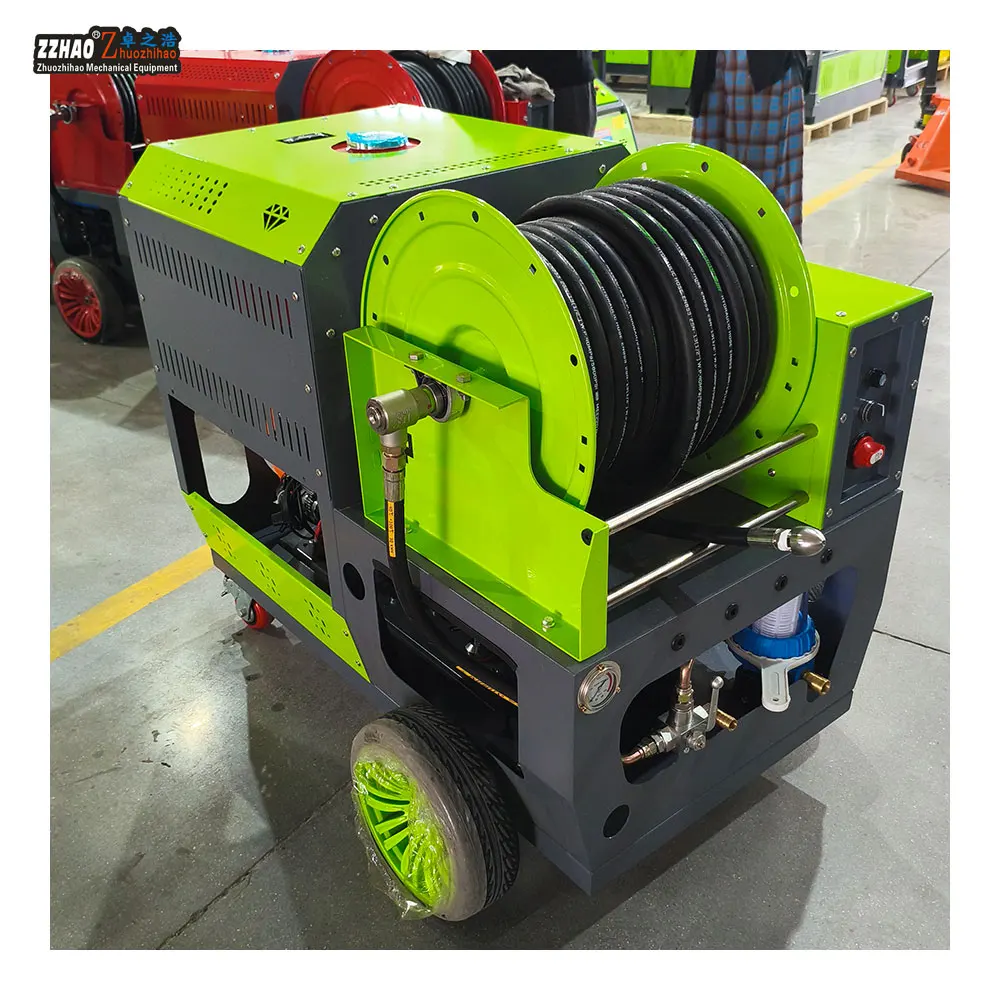 200bar  Flow Rate 64/84L Remote-controlled Pipeline Dredging Machine