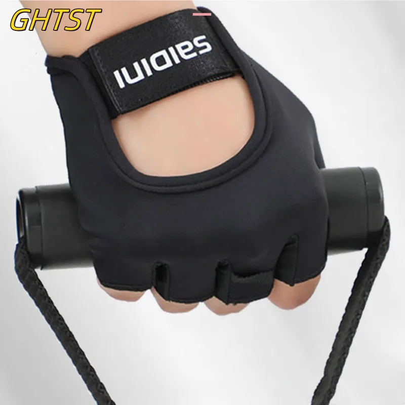 Gym Fitness Gloves Breathable Anti Slip Shock Yoga Body Building Training 헬스 Dumbbells Cycling Bicycle Half Finger Glove Unisex