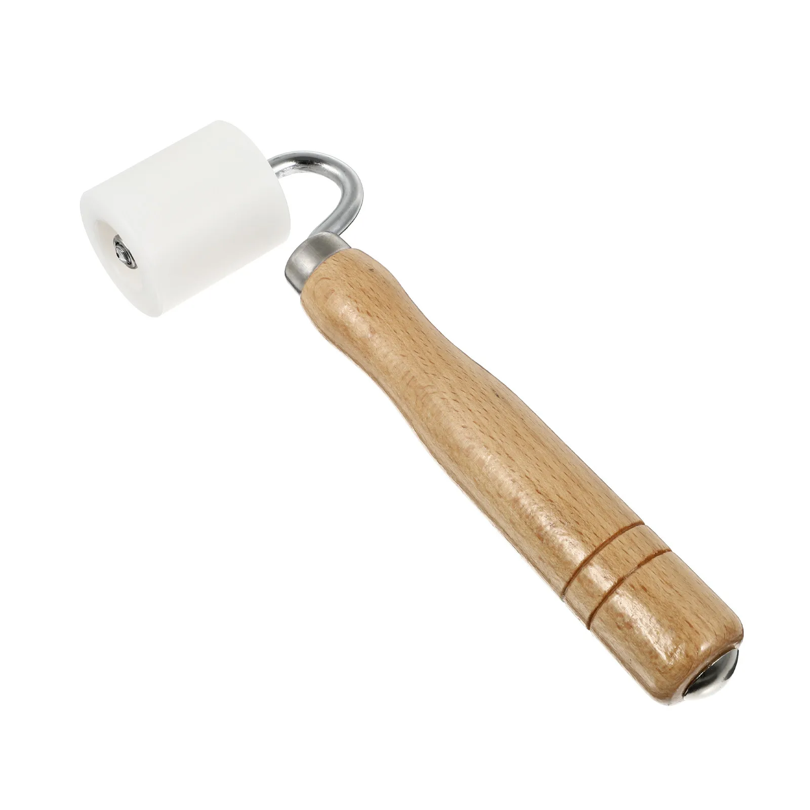 Wood Handle Wallpaper Roller Wheel Hand Pressure Roller for Ordinary Thick Wallpaper Nonwoven Fabric Wall Construction