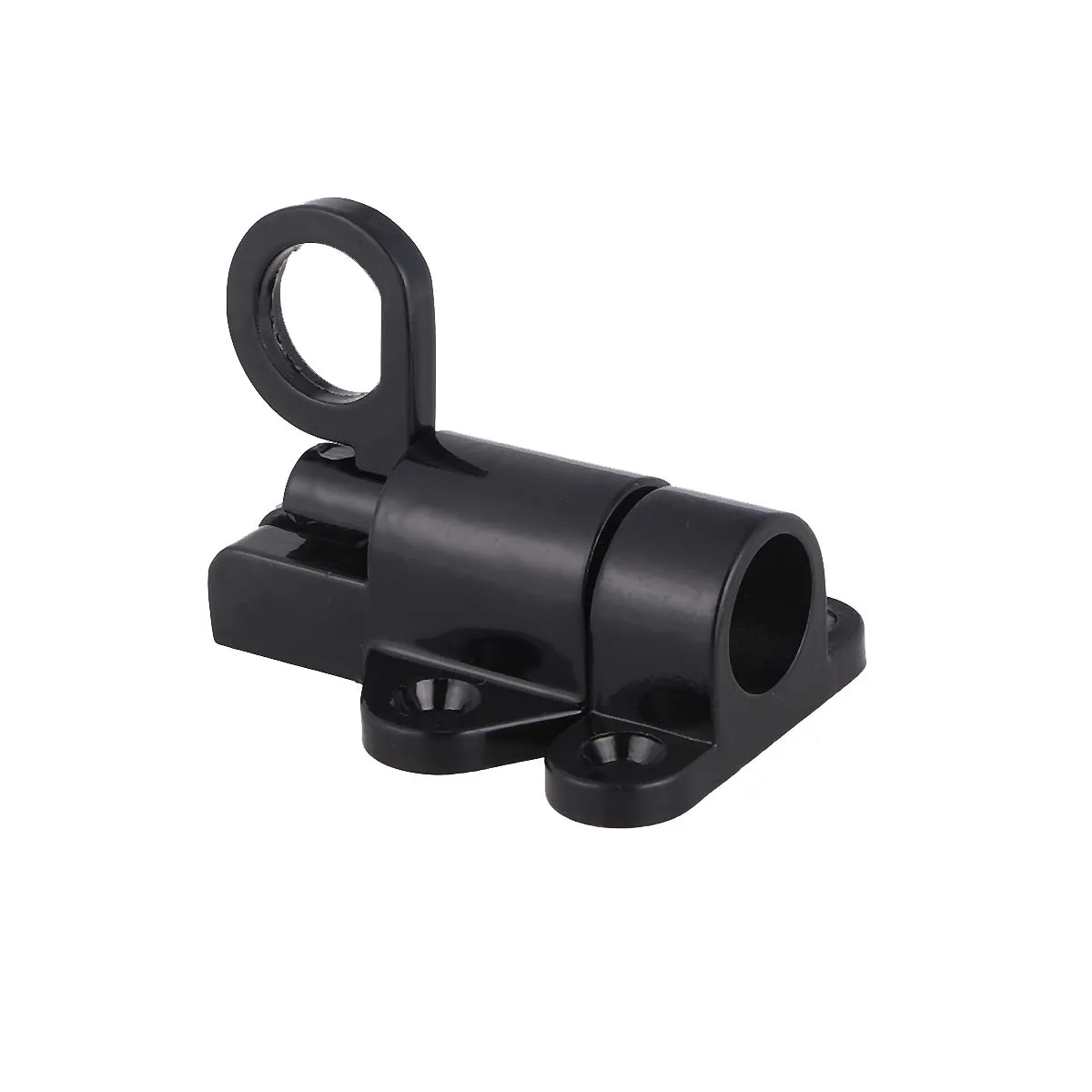 

Aluminum Door Bolt Self closing Pull Ring Spring Latch Gate Security Automatic Bounce Heavy Duty Easy Install Durability