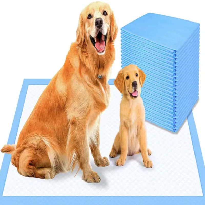 Almohadillas de Papel Super Absorbentes para Orina de Mascotas, Almohadillas de Entrenamiento para Perros, Almohadillas de Papel Desechables Saludables para Orina de Gatos y Perros, de Secado Rápido