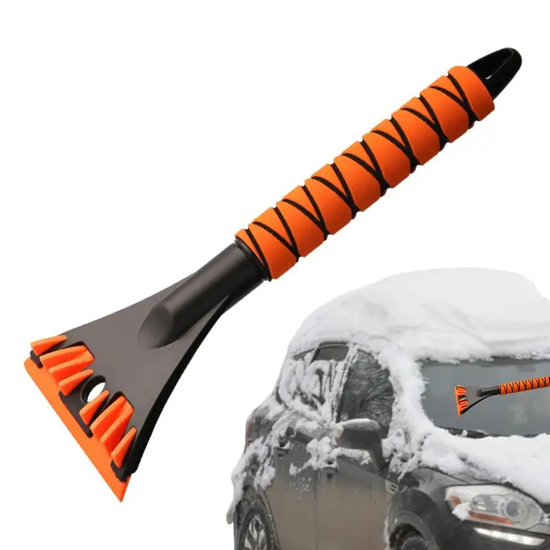 Raspadores de gelo para pára-brisa do carro automotivo ergonômico pá de neve anti-risco acessórios do carro raspador de neve para remover geada