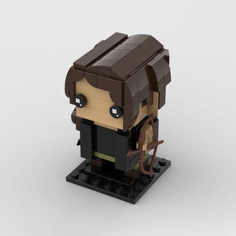 169 pièces MOC Brickheadz les jeux de la faim Katniss modèle blocs de Construction Construction cadeaux de noël jouet idée éducation brique