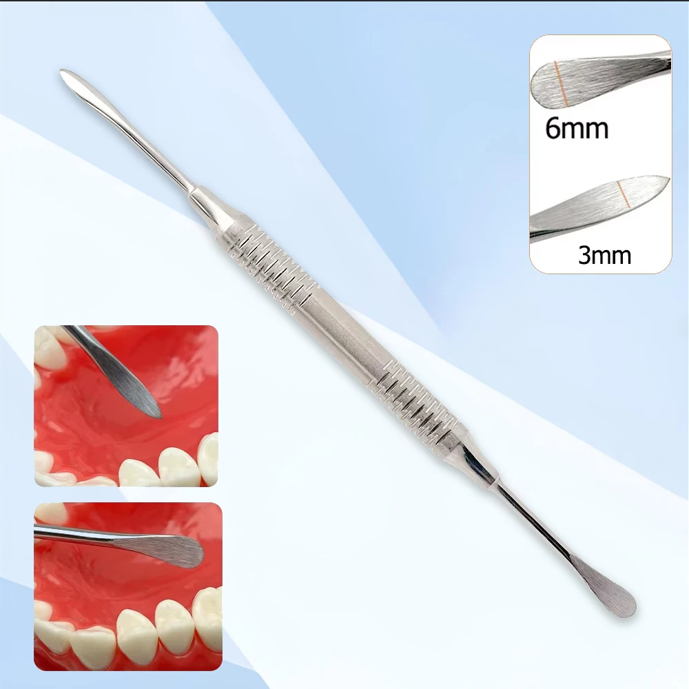 

Double End Periosteal Elevator Dental Implant Tool Retract Separate Autoclavable Surgical Instrument Bone Graft