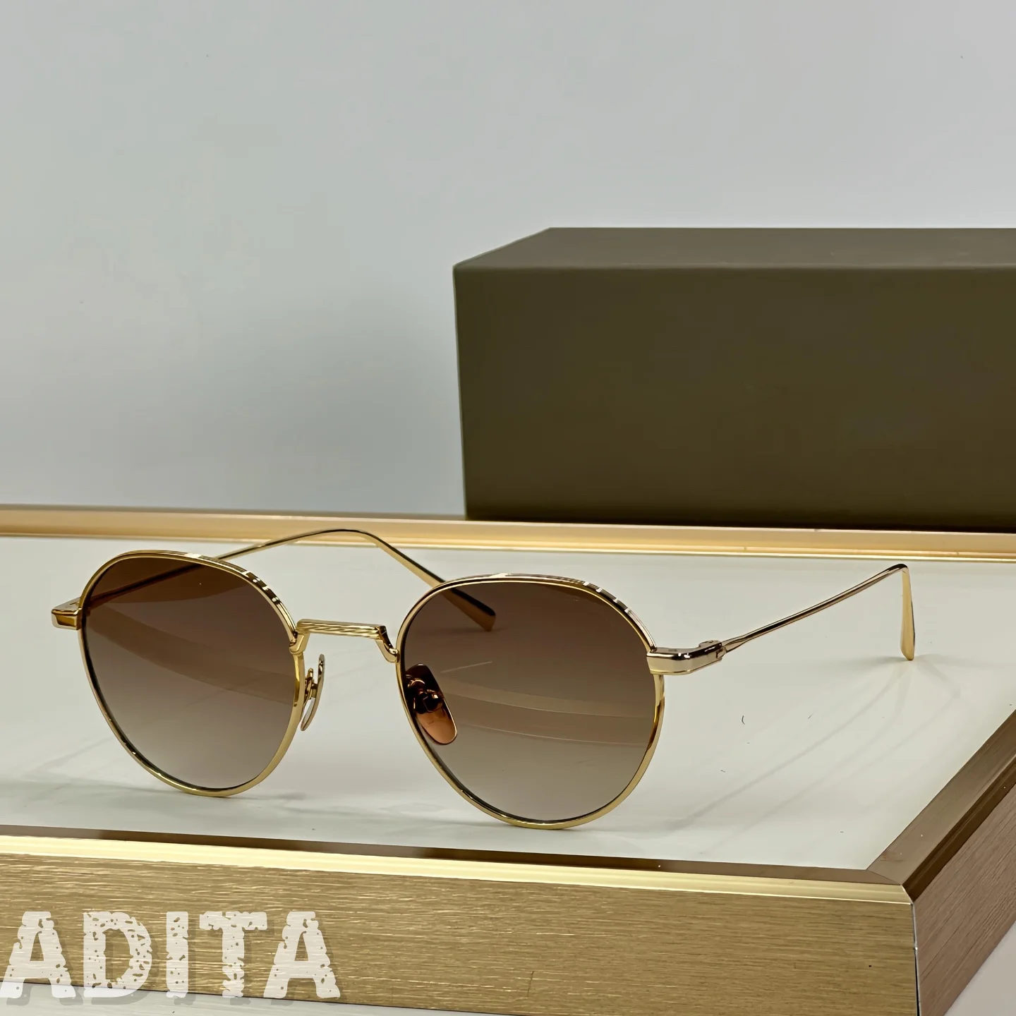 

ADITA ARTOA DTS162 Top High Quality Sunglasses for Men and Women Luxury Brand Designer Fashion sunglasses UV400 With box