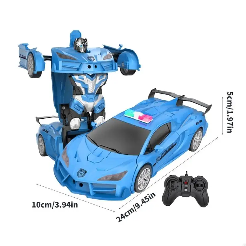 Robô conversível brinquedos para carro controle remoto com uma transformação -chave Drift apresentam brinquedo elétrico