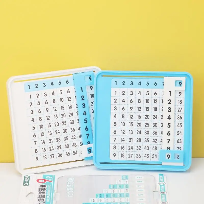 Multiplication Quick Search Card Math Enlightenment Multiplication Table Portable Cartoon Fun Quick Search Multiplication