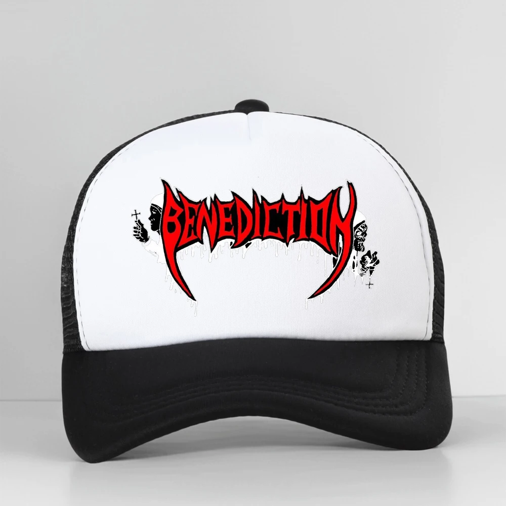 

Benediction Subconscious Terror Napalm Death Nocturnus British Death Metal Band Baseball Cap Hat Gorras New