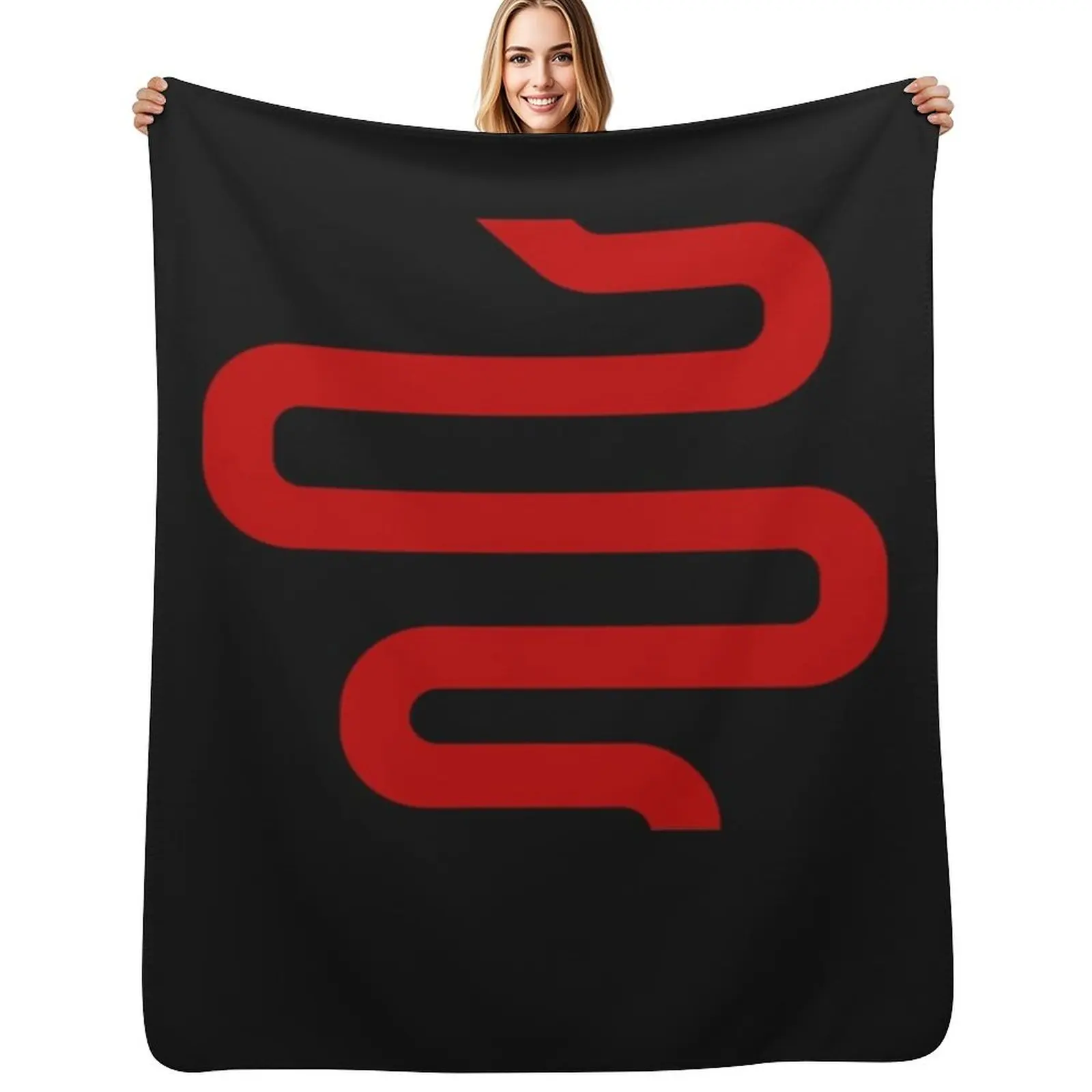 Sickick Red S!ckK!ck Essential Throw Blanket Softest Cute Plaid Quilt Decorative Beds Retros Furry Blankets
