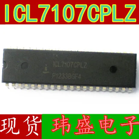 5 pcs  ICL7107 ICL7107CPLZ  DIP40 Analog To Digital Conversion LED Driver