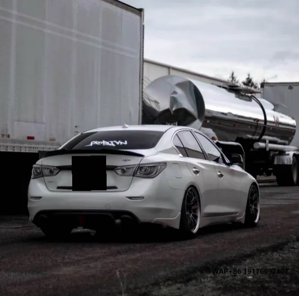 

Unique customization For ’Infiniti Q50l Venom Transparent Tail Light 1.0 Version Yellow turn signal for Asia