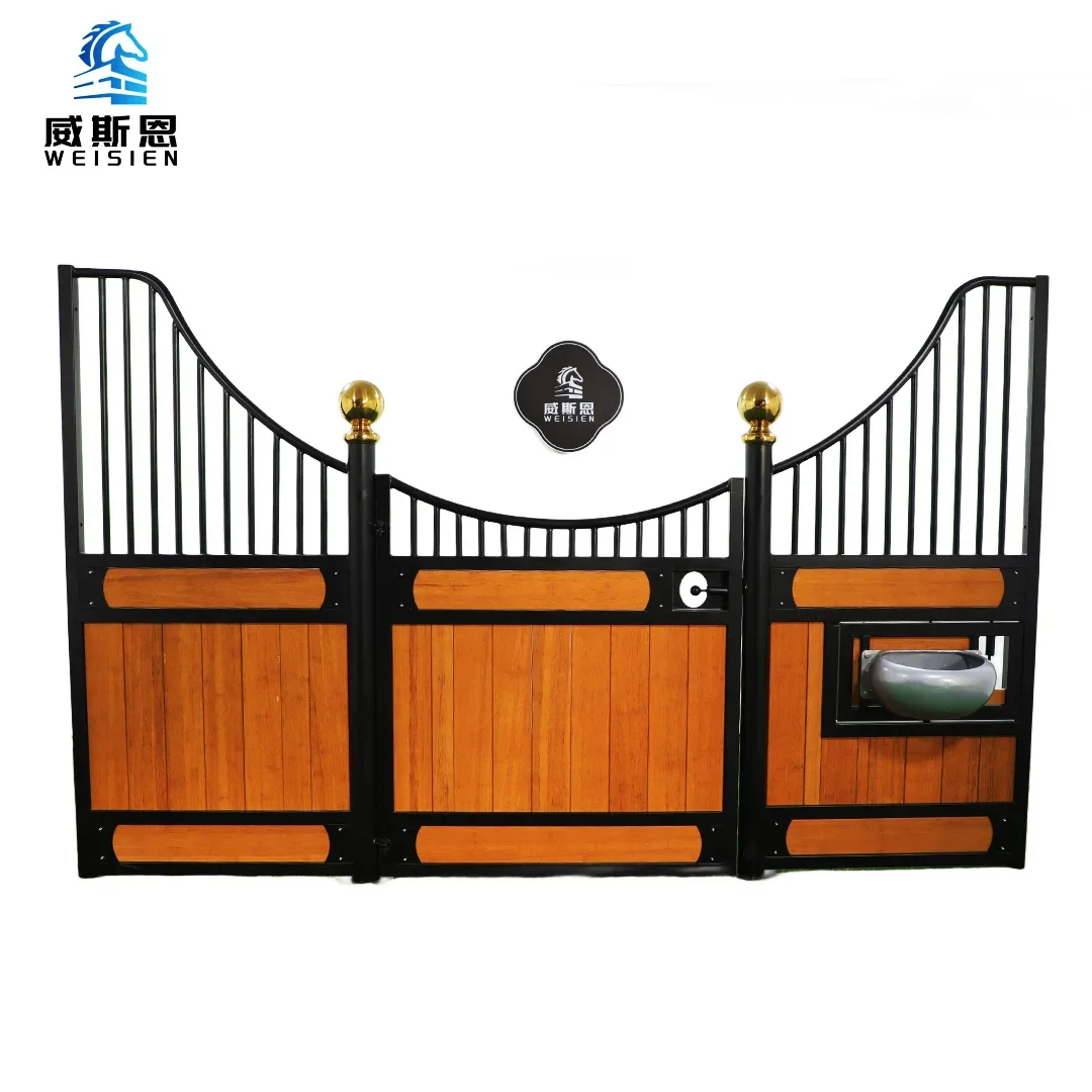 Mobile Horse Stable Equipment Including Stable Mats and Doors Economical Horse Stable Door Sale