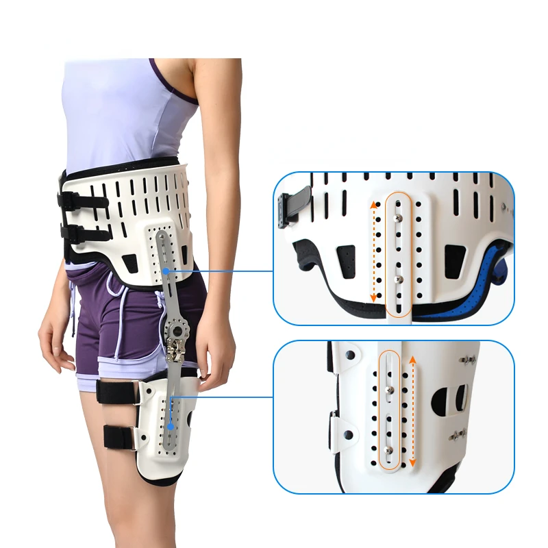 Height Adjustable Hip Joint Dislocation Injury Support Fixed Support After Replacement Freely Adjustable Hip Joint Orthosis