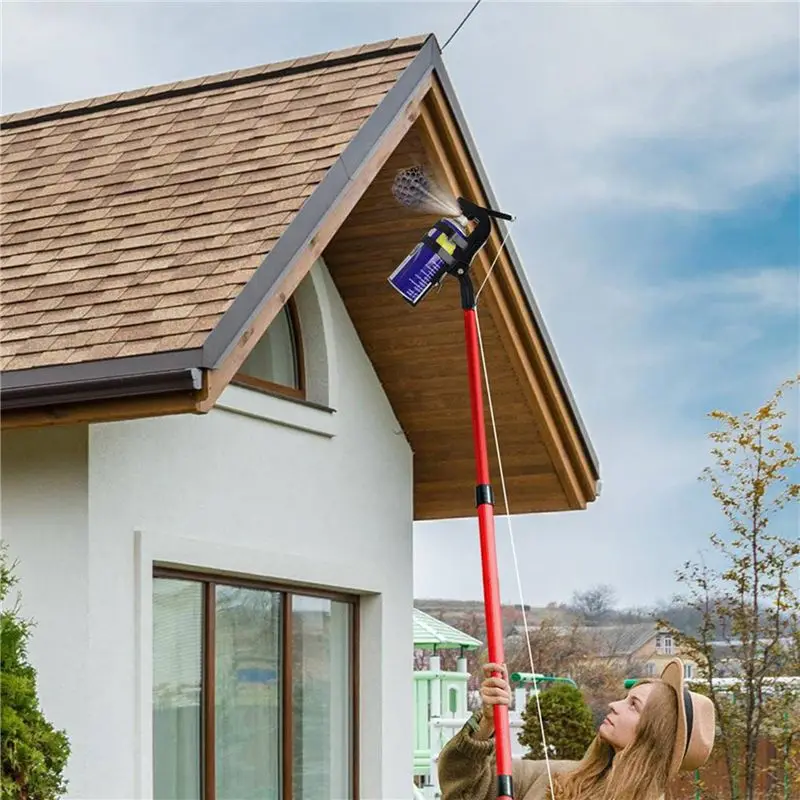 LICE-2X Sprays Can Extension Pole Adaptor Sprayer Extension Pole Adaptor Adjustable Angle Sprays Extender Bracket A
