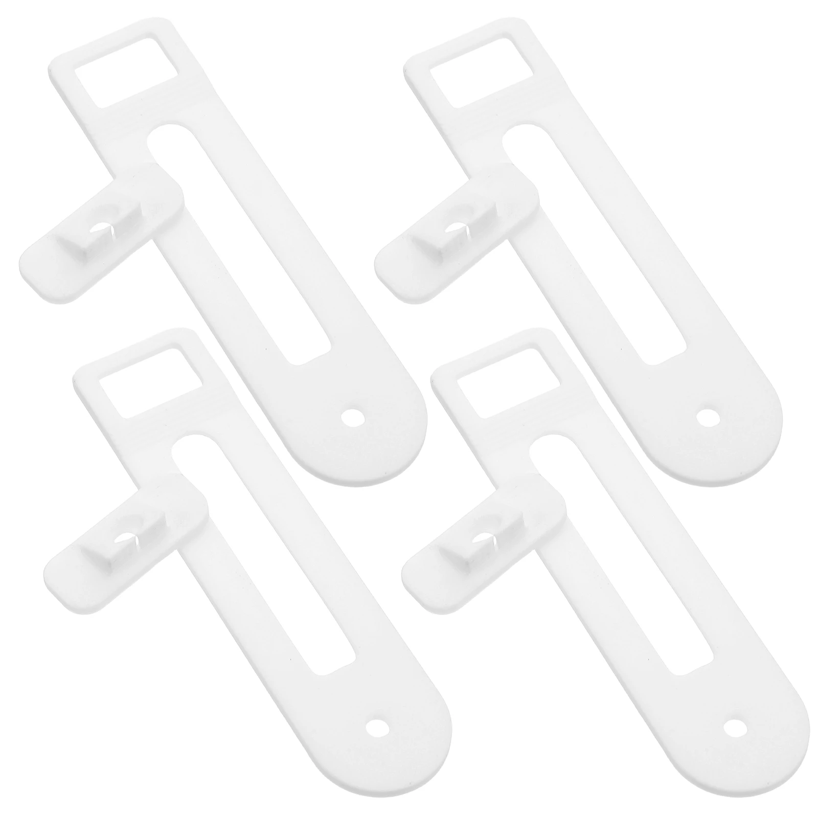 4Pcs Cabinet Locks Proof Safety U-Shaped Childproof Latches for Kitchen Drawer Cupboard Closet Security Drawer Locks