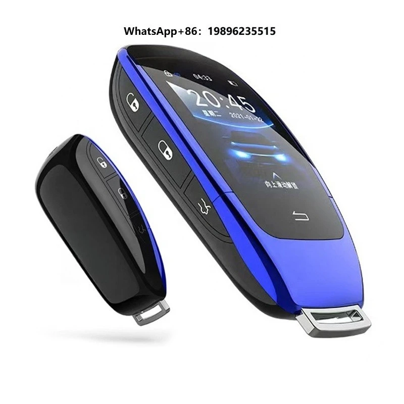 Touch LCD Smart Car Key Remote Starter Original Ignition for All Vehicles with Remote Key