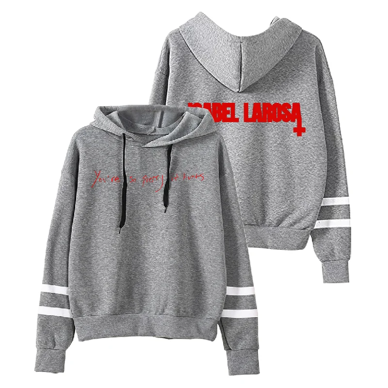 Isabel larosa 2024 novo moletom com capuz streetwear feminino masculino pulôveres de inverno