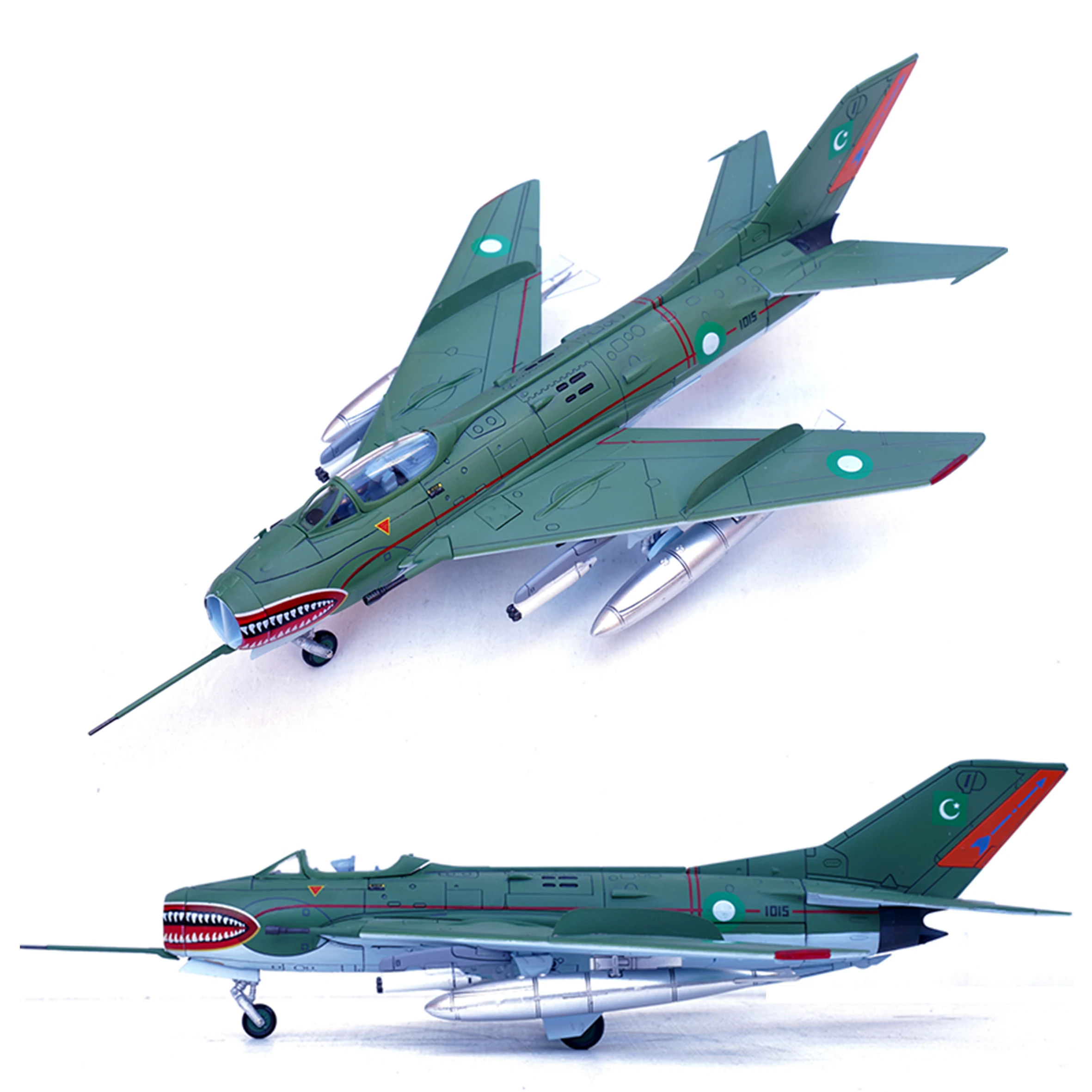 1: 72 PAN14640PJ J6 Fighter Model Pakistan Painting Alloy finished product collection model