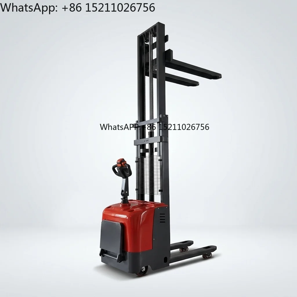 1.5/2/2.5/3 Ton Lift 3M Portable Electric Pallet Forklift Truck Mini Electric Forklift Electric Stacker Forklift 4X4 Drive