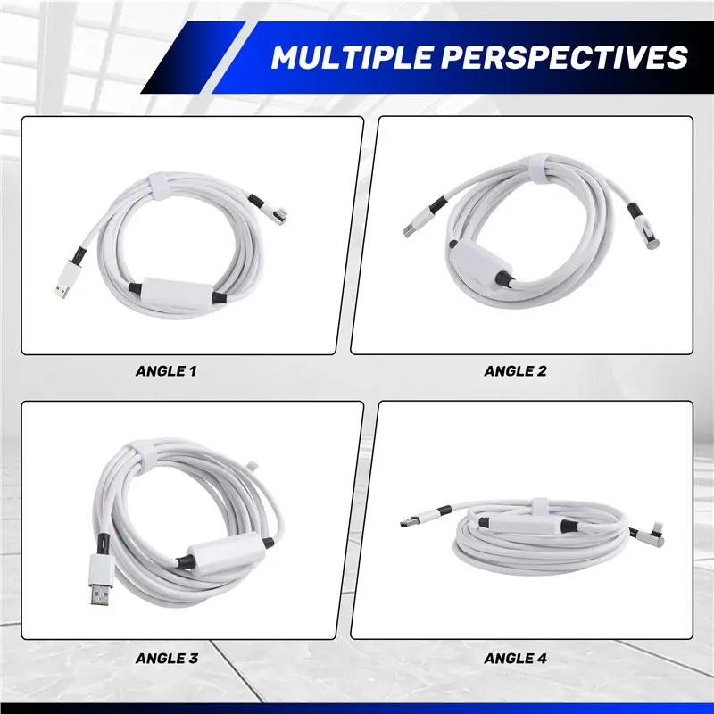X64A-VR Link Cable USB3.2 Gen1 With Light USB-C Charging& Data Transfer 5Gbps For /3S Pico 4