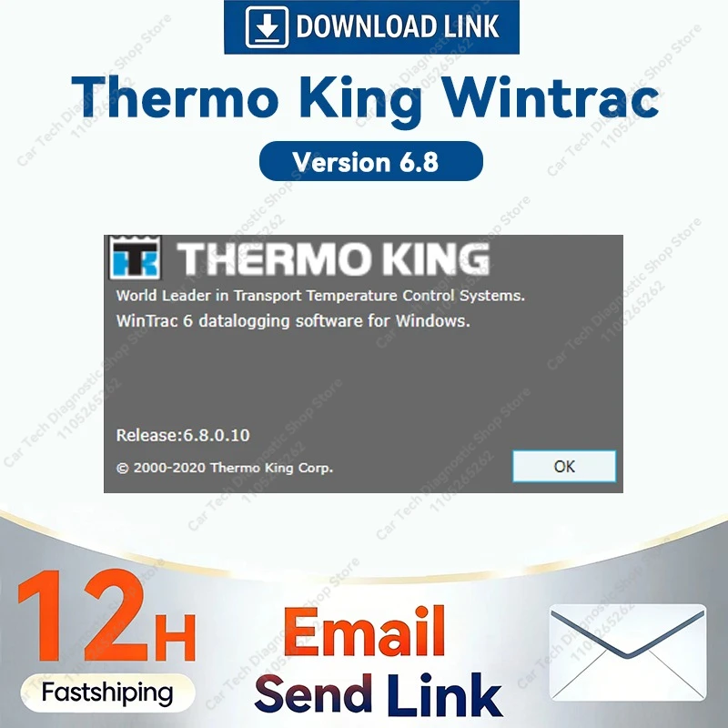 

2026 NEW Version Thermo King Wintrac 6.8 Diagnostic Software Support Multi-language + Install Help