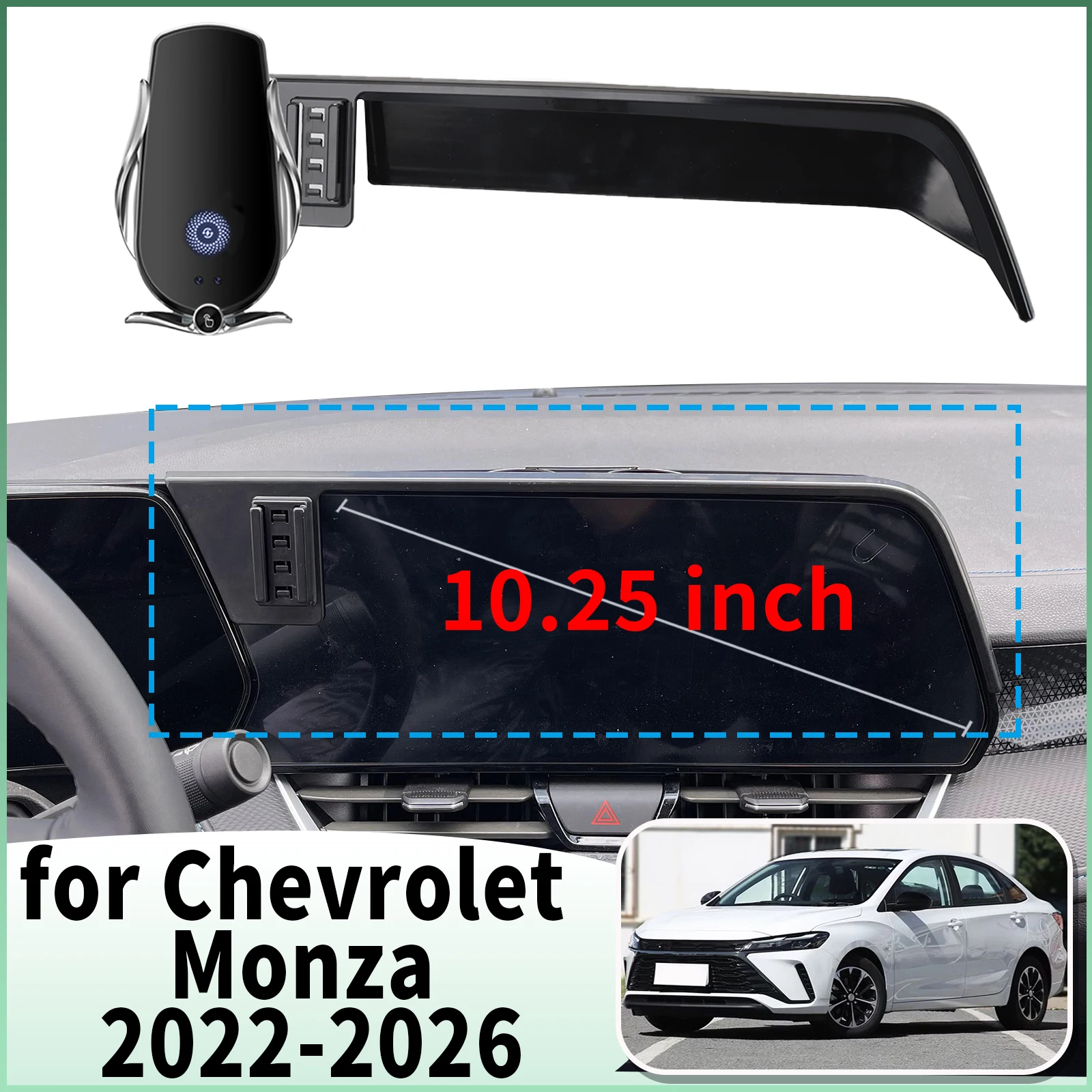 

fit for Chevrolet Monza 2022-2026 Cavalier Turbo Specific Dashboard Navigation Phone Holder Mount Design Car​​ accessoires