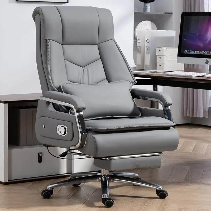Brown Black Armrest Office Chair Wheels Cushion Comfy Office Chair Gaming Bureaux Lazyboy Relax Sillas De Oficina Furniture