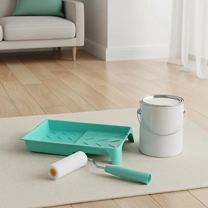 Durable Foam Paint Roller Sleeves Mini White Sponge Rollers Art Painting Decorating Cleaning DIY Tools No Shed Smooth