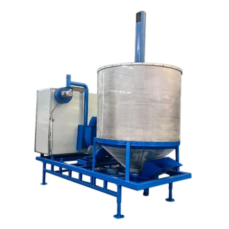 Mobile household tower grain dryer, small wheeled corn and wheat granary dryer