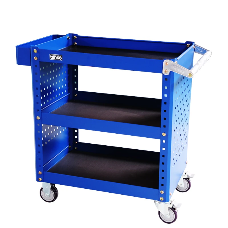 Home Steel Rolling Tool Trolley Workshop Caster Storage Drawer Cart Workstation Tools Box Chest OEM Customizable