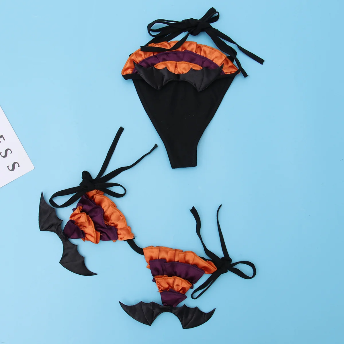 

Halloween Bikini Little 's Costume Swimsuits Women Lace Swimwear Sexy Outfit