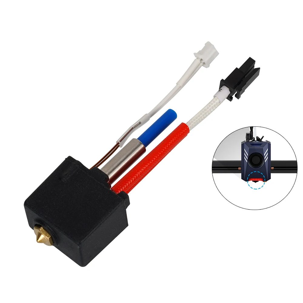 Комплект Hotend для Anycubic Kobra 2 Kobra 2 серии Neo Pro/Plus/Max, комплект Hot End 24 в 60 Вт NTC 100K Kobra 2 Plus/2 Max/2 Neo/2 Pro