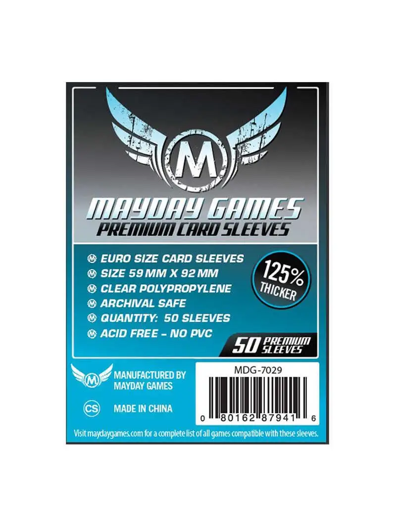 Professional Grade Tabletop Game Card Sleeves Transparent Thin 100 Sheets 6388mm Mayday Card Holder Game Accessories
