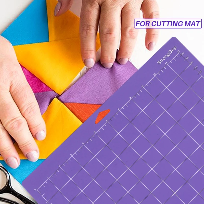 3Pcs Variety Cutting Mats For Cricut Explore Air 2/Air/One/Maker 12X12inch Sticky Cutting Mats Replacement Accessories