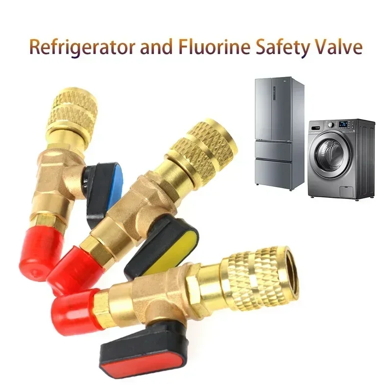 

Шаровой клапан для хладагента SAE R410A, с наружной резьбой 1/4 дюйма на внутреннюю резьбу 1/4 дюйма, с зарядкой от переменного тока