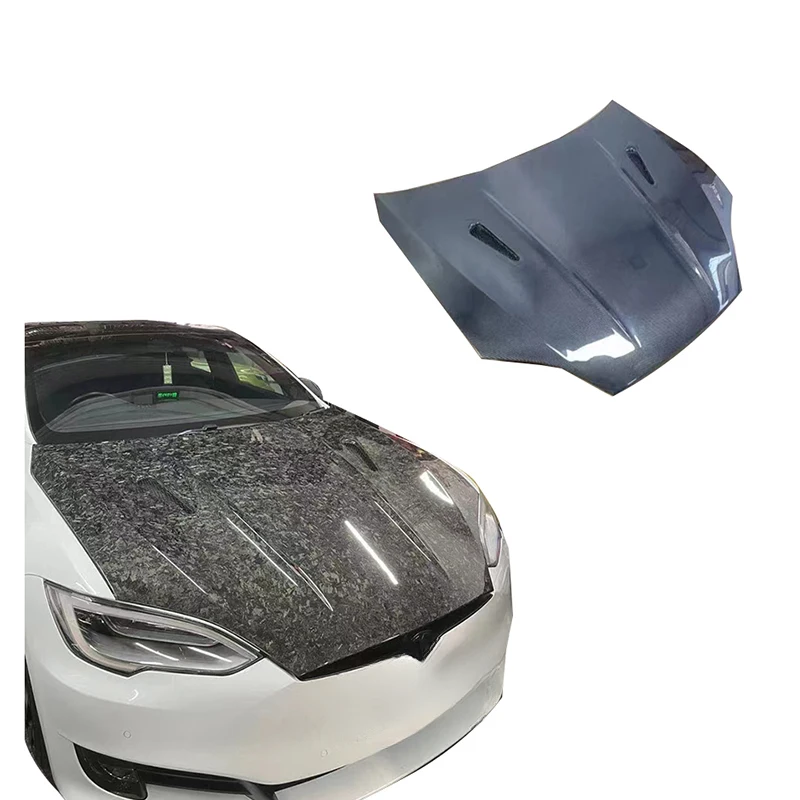 

Factory Price Carbon Fiber Hood for Model S Engine Cover Peect Fitment