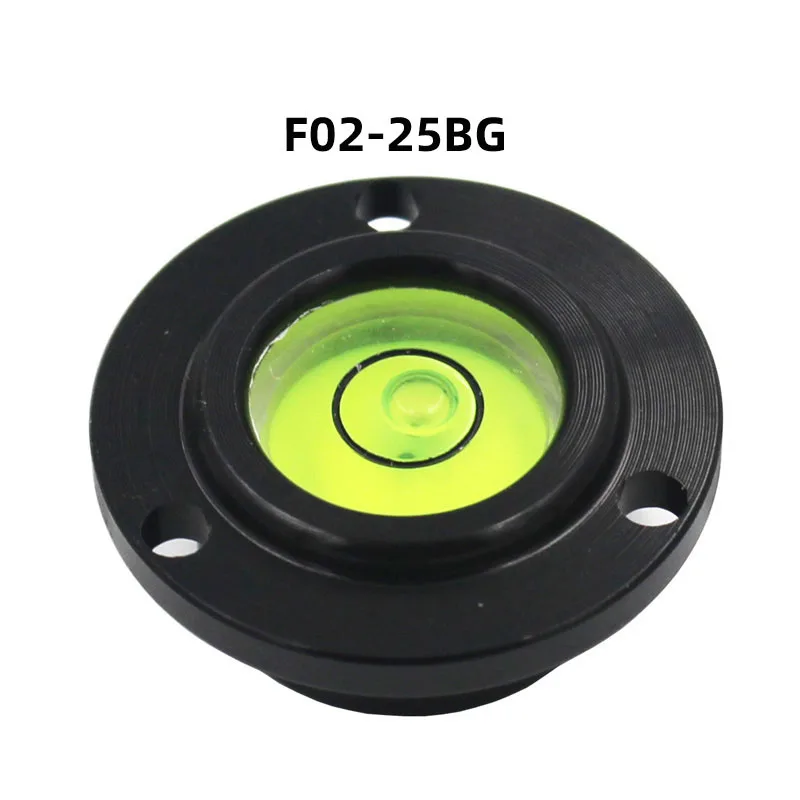 Universal Bead Ruler Upper Flange Round Spirit Level Bubble Embedded Customized Diameter 20mm to 40mm 1 PCS