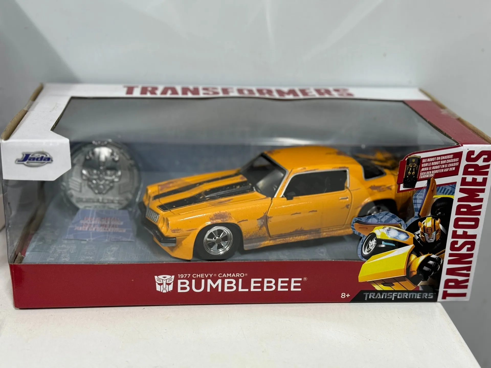 

Литая под давлением Jiada 1:24 Модель автомобиля Коллекционная игрушка Подарочный сувенир Дисплей Орнамент