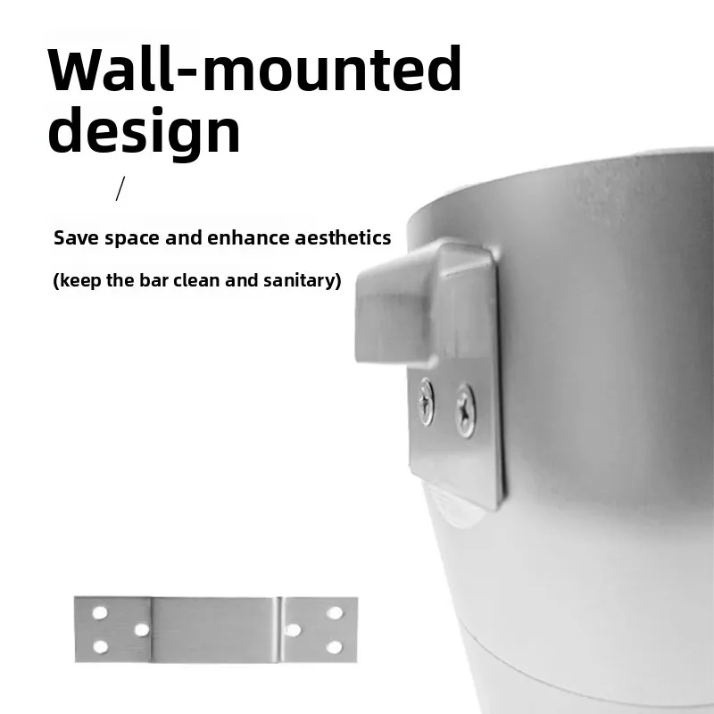 Large capacity sealed tank Circular wall-mounted display sealed tank Display storage tank