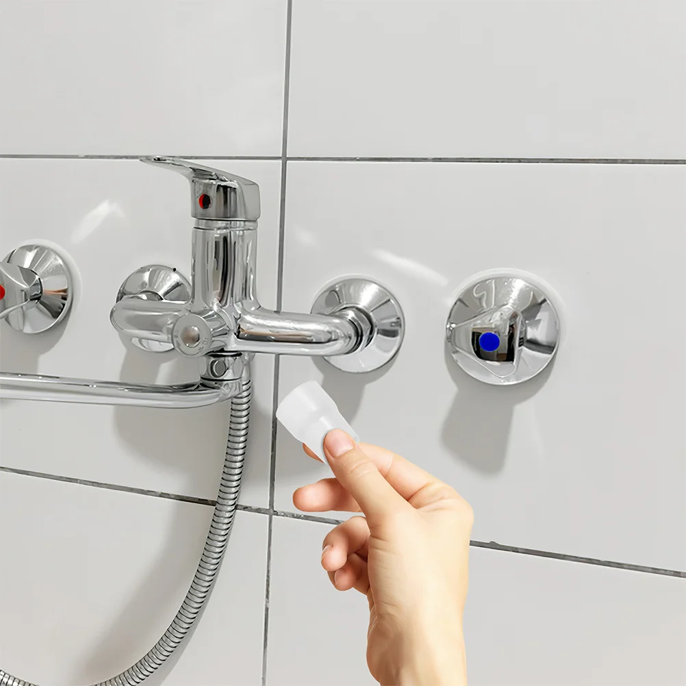 ฝาครอบวาล์วทำความร้อน 6 ชิ้น ติดตั้งง่าย ปกปิดวาล์วที่ไม่สวยงาม ช่วยเพิ่มรูปลักษณ์ห้องน้ำ