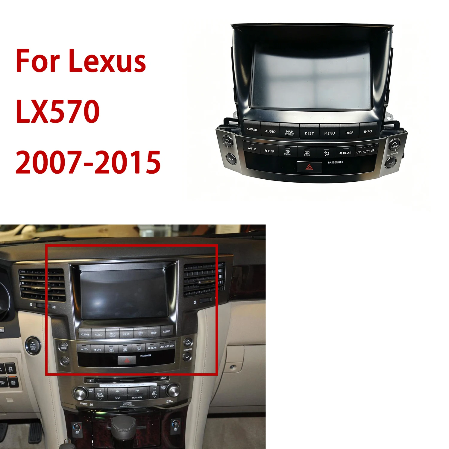 

chengcheng-For Lexus LX570 2007 2008 2009 2010 2011 2012 - 2015 Original air conditioning controller assembly