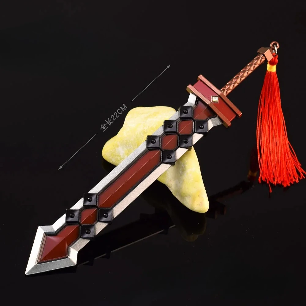 22cm World of Warcraft Katastrophe Game Periphere Rand Klinge Archi Monde Spiel Waffe Ornamente Sammlung Desktop Geschenk Toys