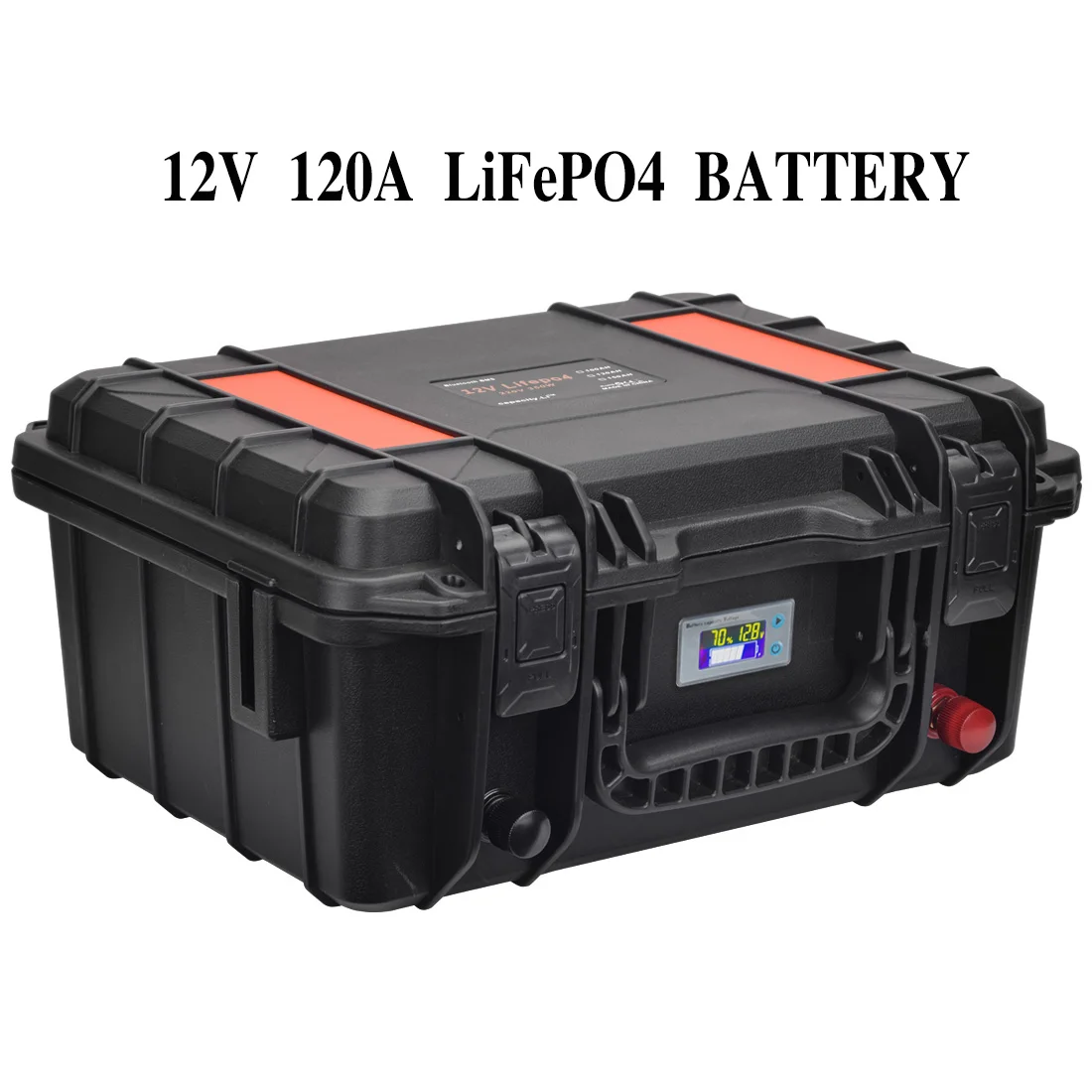 New 12V100Ah LiFePo4 Battery 150AH with PD BMS Lithium Iron Phosphate Backup Battery Pack 120Ah for Comping Solar Boat Anderson