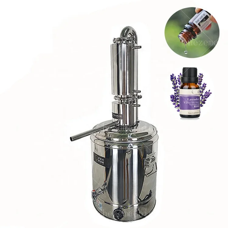 Automatic Vanilla Rose Lavender Essential Oil Extracting Machine Essential Oil Distillation Machine