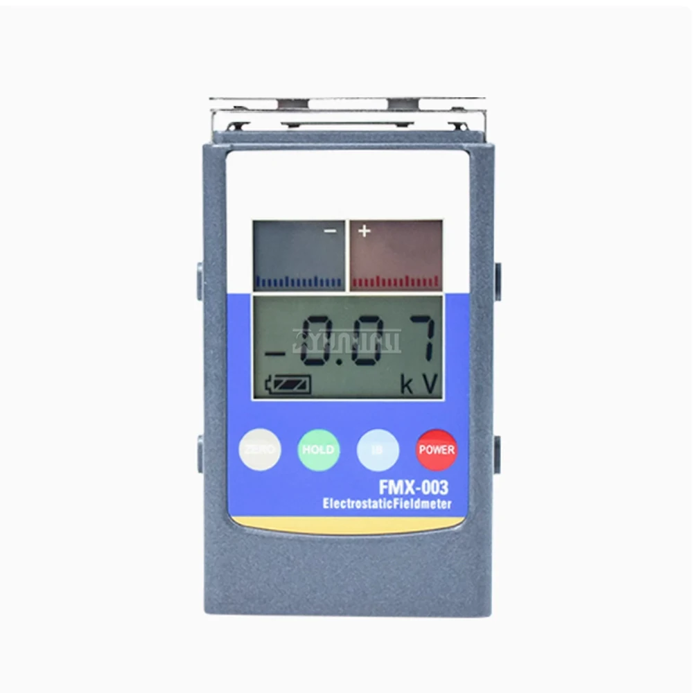 Detector de eletricidade estática de superfície, ventilador de íon, instrumento de medição portátil, testador de eletricidade estática para oficinas e fábricas