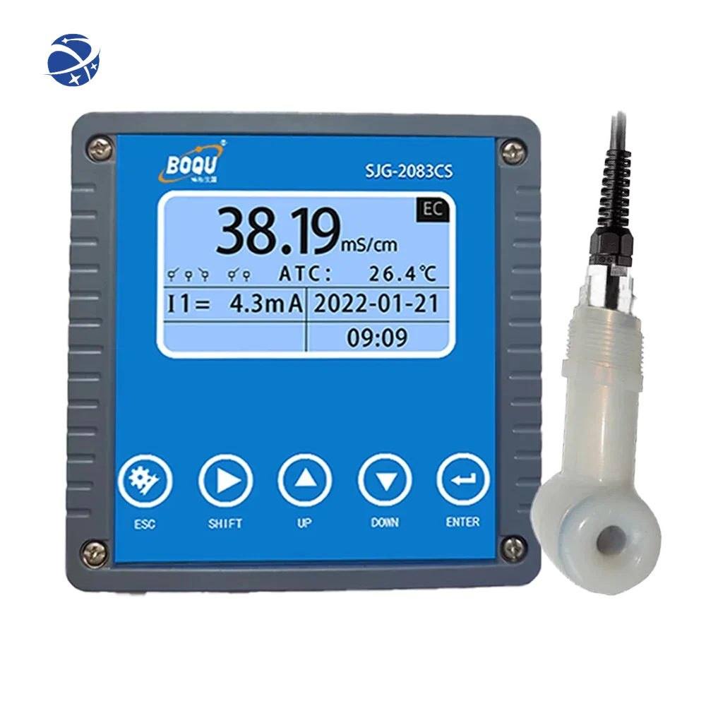 SJG-2083CS High range 0.00%~17.98% ;20.01%~39.07% HCl Online Acid Alkaline Concentration Meter Used in Chemical Industry Price