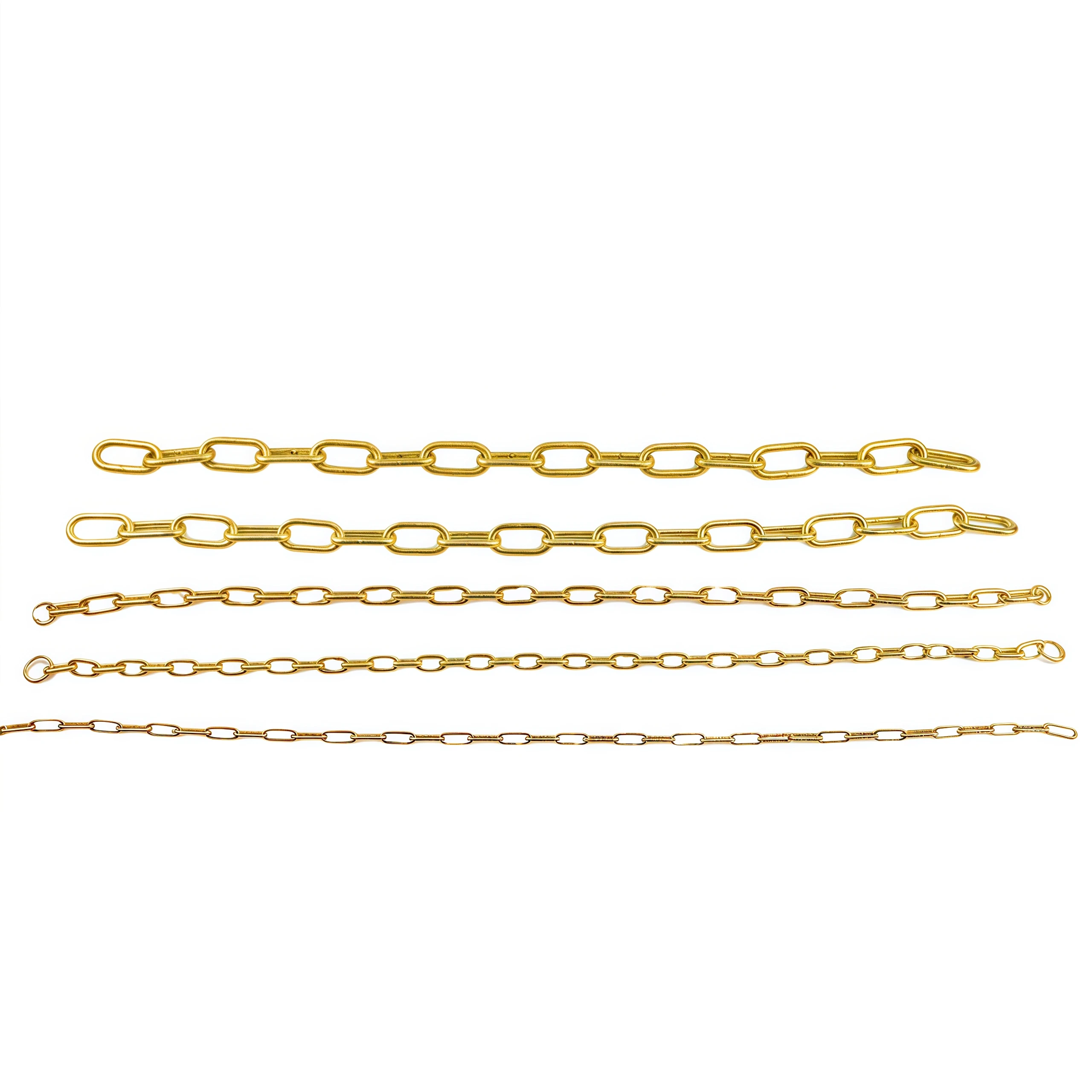 Cadena de herramientas sin chispas de latón 4 mm * 5 m Industria química de gas natural